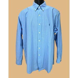 Ralph Lauren Yarmouth Mens Dress Shirt 16-34/35 XL